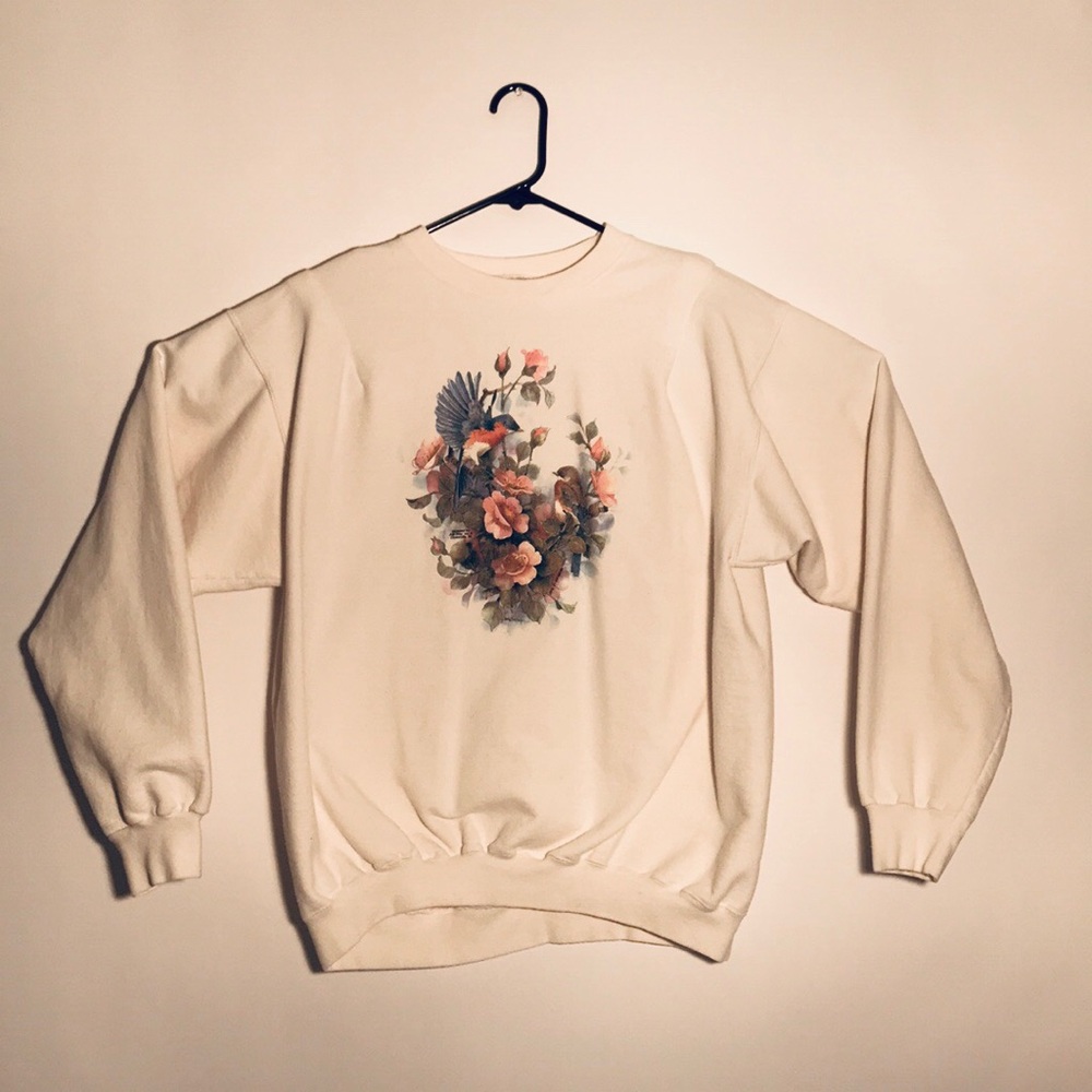 Hanes 90s crew neck | Carolyn Shores Wright Art